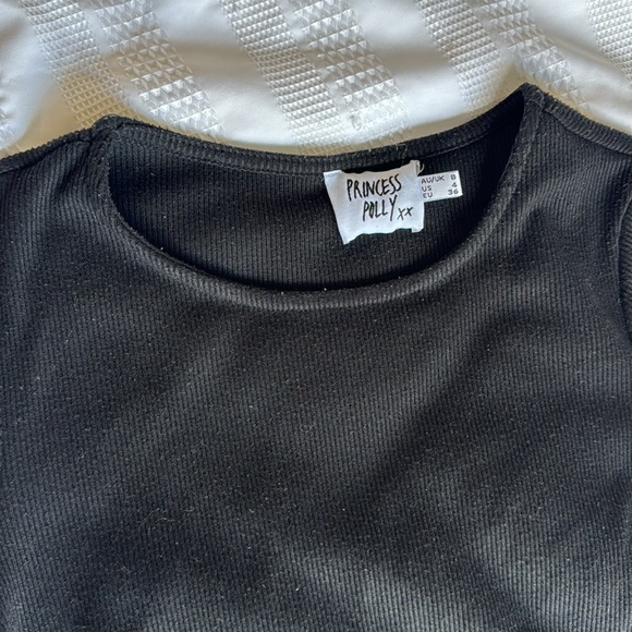 Princess Polly CLASSIC MINI DRESS BLACK - Picture 5 of 5